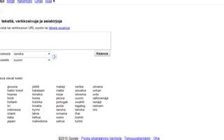 expand suomeksi|Google Kääntäjä .